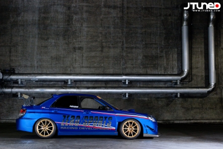 Тюнинг Subaru Impreza WRX Zero/Sports - монобрэндовая кольцевая машина